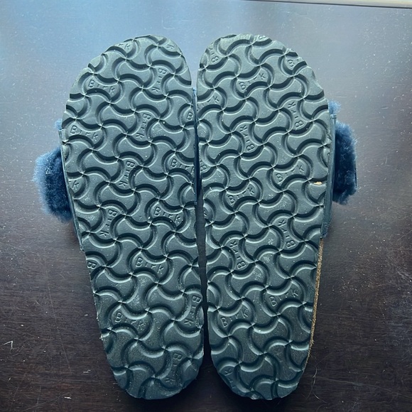 Birkenstock Big Buckle Madrid Sandals Shearling - Picture 12 of 15